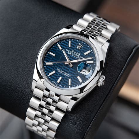 rolex zilver met blauw|Rolex Datejust horloges .